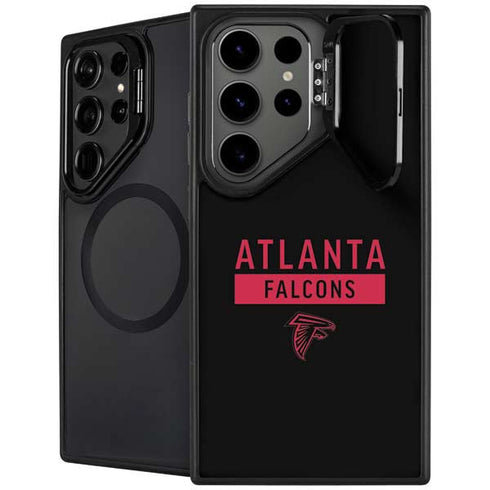 NFL Atlanta Falcons Black Performance Series Galaxy S25 Ultra Kickstand Case